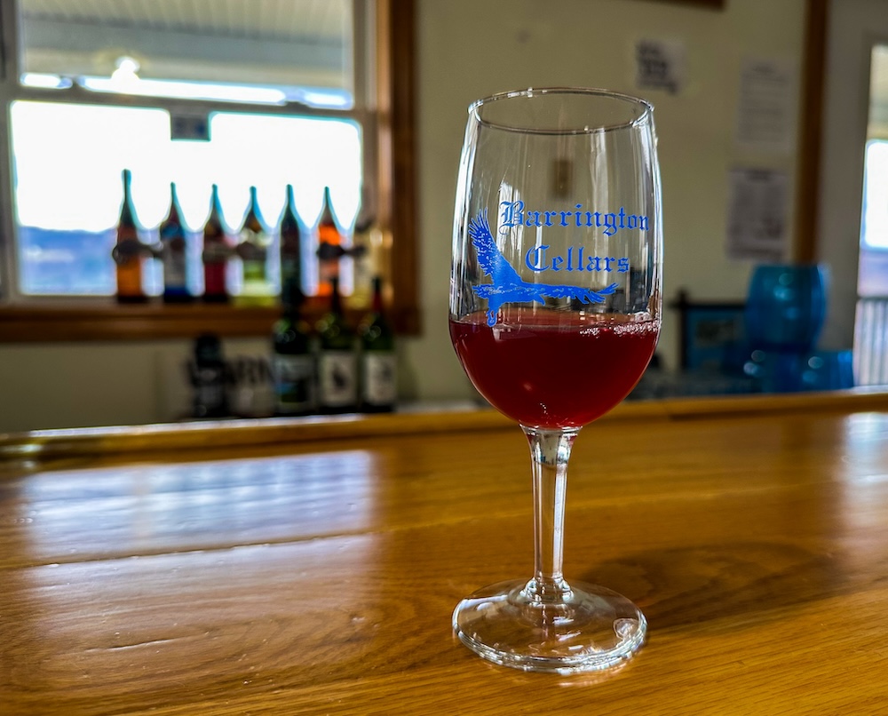 Grape Juice at Barrington Cellars Winery