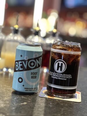Bevonda Soda from Hamburg Brewing Company Buffalo, New York Root Beer