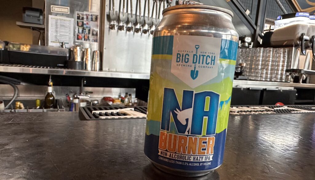 Big Ditch Brewing NA Burner Nonalcoholic IPA Beer