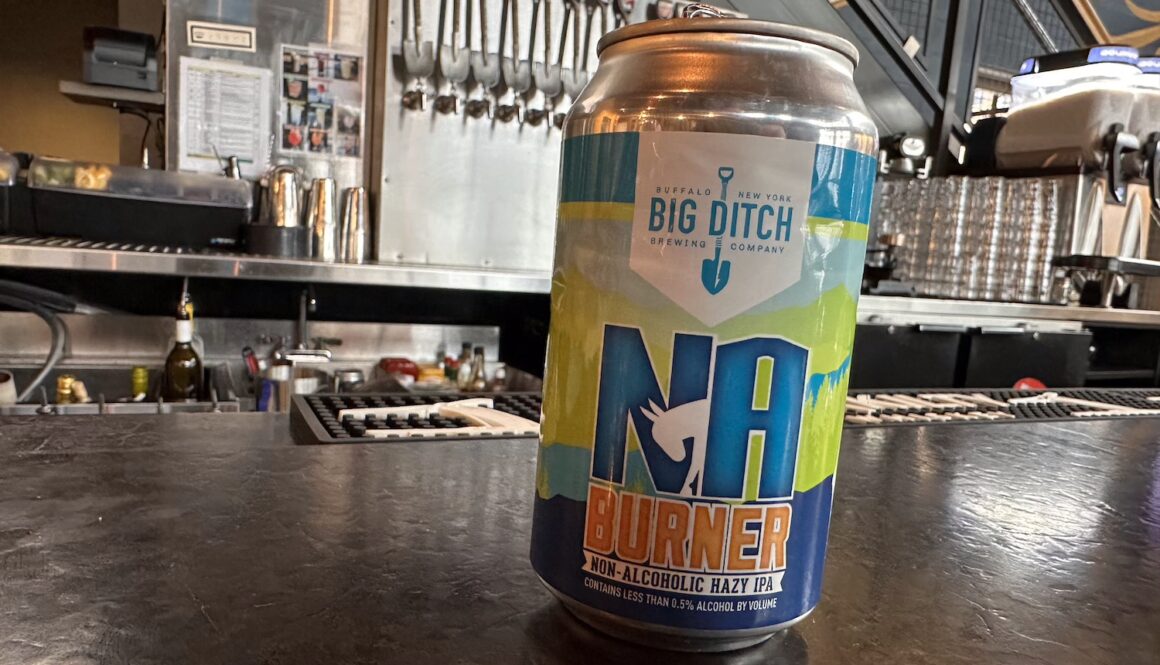 Big Ditch Brewing NA Burner Nonalcoholic IPA Beer