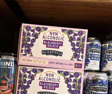 Ellicotville Brewing Company Nonalcoholic Blackberry Kolsch Beer