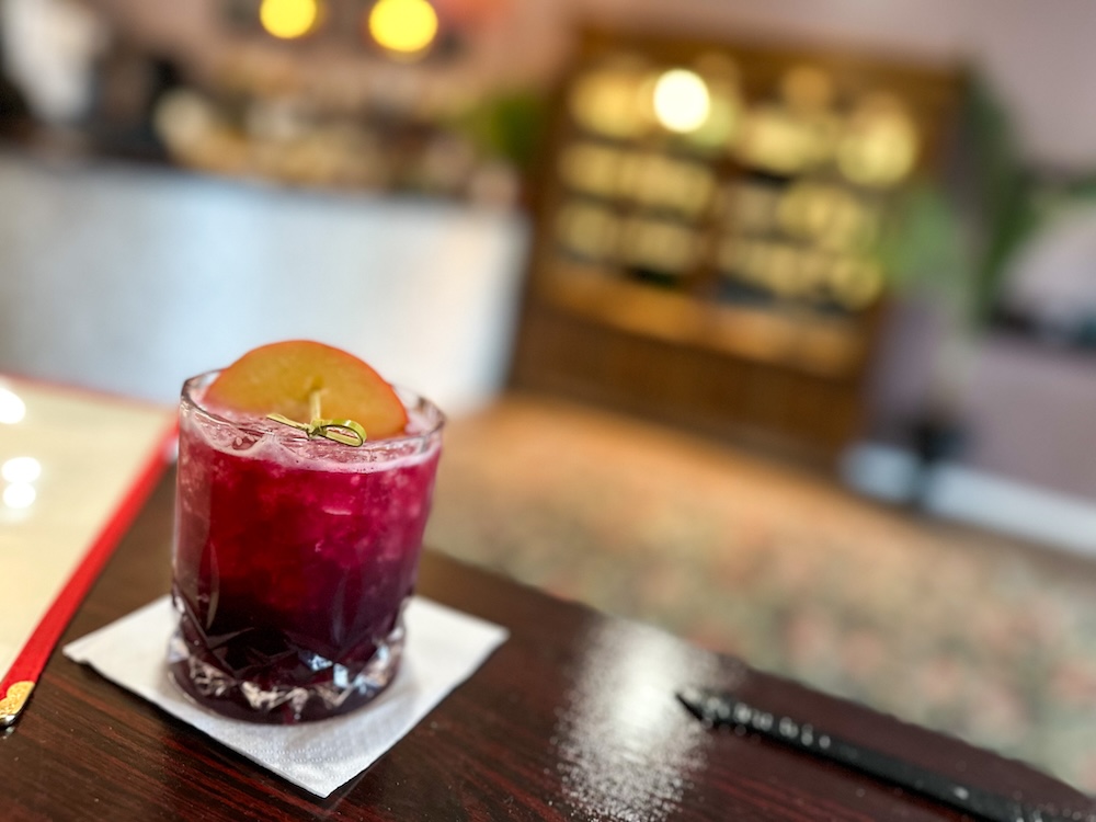 Beets Me Mocktail at Vital Garnish in Canandaigua Finger Lakes